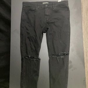 Zara black skinny jeans